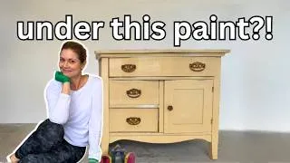 Thumbnail: What was hiding under the paint? Stripping Years of Paint From My Grandparents’ Antique Chest