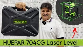 Thumbnail: HUEPAR 704 CG 4D Green Laser Level Guide & Unboxing - अब वाटर लेवल का काम होगा सेकंड में !