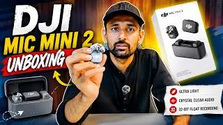 Thumbnail: DJI Mic Mini 2 Unboxing & First Impressions | Worth Buying in 2026?