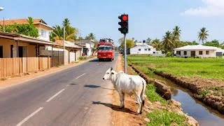 Thumbnail: The divine cow appeared! Prevented the disaster from happening.#cow #rescue