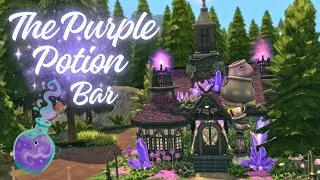 Thumbnail: I Build a Magical Bar in Glimmerbrook ✨🔮 The Sims 4 Stop Motion Build ✨ No CC