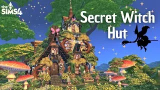 Thumbnail: I Build an Undercover Witch Hut Hidden Among Fairies 🍄🌿 The Sims 4 Build  No CC
