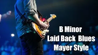 Thumbnail: John Mayer Style Backing Track in B Minor | Smooth Blues Rock Guitar Jam Track