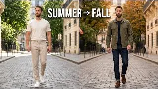 Thumbnail: How to Transition From Summer to Fall 2026  Men’s Fashion Guide