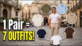 Thumbnail: One Pair of Linen Pants = 7 Stylish Summer Outfits  Men's Fashion 2026