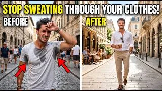 Thumbnail: Stop Sweating Through Your Clothes! 5 Summer Style Mistakes Every Man Must Avoid 2026