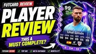 Thumbnail: 99 UNAI SIMÓN SBC REVIEW! MUST COMPLETE? 👀