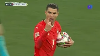 Thumbnail: Cristiano Ronaldo vs Spain | HD | UEFA Nations League Final | 06/08/2025