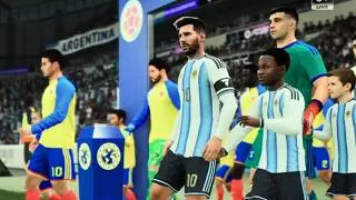Thumbnail: July 30, 2026 | Argentina vs Colombia | Friendly Football Gameplay | EA Sports FC26 120fps