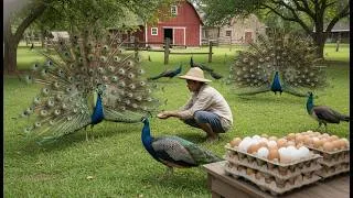 Thumbnail: Peacock Farming | How Farmers Earn Millions from Peacock Farming