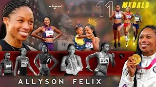 Thumbnail: The Unstoppable Rise of Allyson Felix - Five Time Olympian 👸 | Allyson Felix Best Motivation