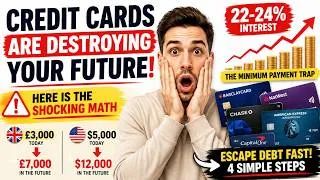 Thumbnail: The Truth About Credit Card Debt Nobody Tells You #finance #debtfreejourney #moneytips #USFinance