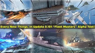 Thumbnail: New Things In Modern Warships Update 0.101 “Fleet Masters” | Alpha Test