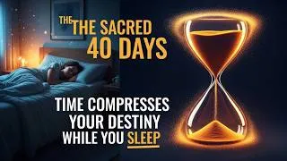 Thumbnail: The Sacred 40 Days: How Time Compresses Your Destiny While You Sleep