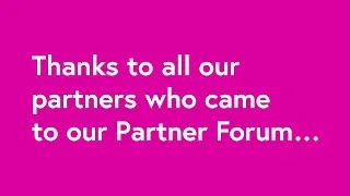 Thumbnail: 2024 Partner Forum - The Highlights