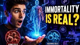 Thumbnail: Can Humans Become Immortal? The Real Science Behind Living Forever #immortal #science #life 