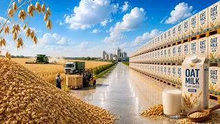 Thumbnail: Oat Milk Factory Process: From Raw Oats to Finished Cartons | FutureLine World
