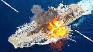 Thumbnail: Two MASSIVE US Warships Sunk by Missiles & Torpedoes in the Pacific