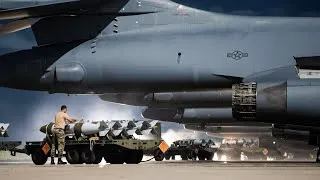 Thumbnail: Inside a Long-Range B-1 Bomber Strike Supported by a KC-135 Scramble