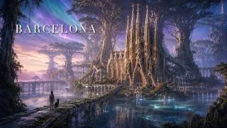 Thumbnail: Fantasy Ambient Music | Sagrada Familia in the Living Forest | RELIQUA