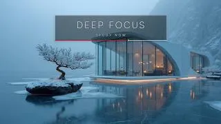 Thumbnail: Winter Deep Focus | Blizzard Study Ambience ~ Frozen Penthouse LoFi & Concentration Music