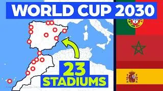 Thumbnail: FIFA World Cup 2030 Stadiums