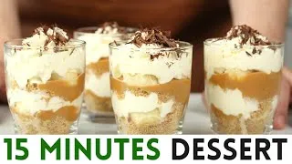Thumbnail: Easy No-Bake Banoffee Glass Pie Recipe: A Decadent Dessert in Minutes! | Fuzz & Buzz