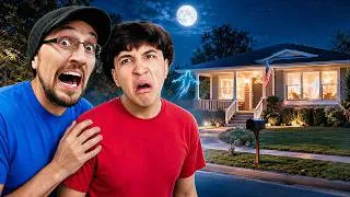 Thumbnail: We Spent the NIGHT in a HAUNTED House! | FV Family