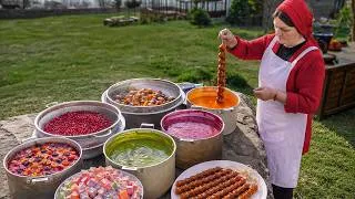 Thumbnail: Making Traditional Fruit Sweets from Fresh Village Juice