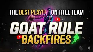 Thumbnail: The 1 GOAT Rule That Backfired Horribly on Jordan Fans 😬