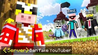 Thumbnail: Can I Destroy FAKE YouTuber in This Minecraft SMP?