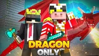 Thumbnail: I Joined "DRAGON ONLY" Minecraft SMP