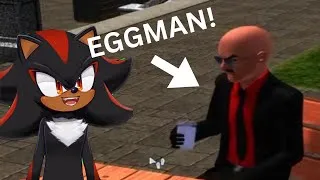 Thumbnail: Dr. Eggman Robotnik is in The Sims 3 Part 1