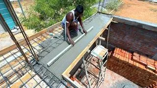 Thumbnail: Fast Concrete Work! Building Precast Lintel Molds with Professional Sand and Cement Mixing