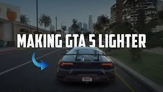 Thumbnail: Make GTA 5 Lighter & Faster on Low-End PC/Laptops [MOD]