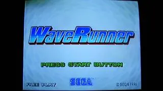 Thumbnail: Wave Runner Sega Model 2C Arcade PCB Attract and Gameplay