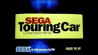 Thumbnail: Sega Touring Car Championship Model 2C Arcade PCB Attract and Gameplay