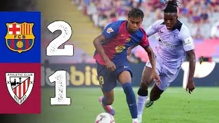 Thumbnail: FC BARCELONA 2 vs 1 ATHLETIC CLUB Highlights | LALIGA 2024/25