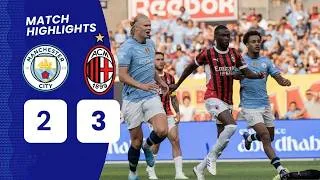 Thumbnail: Man City 2 - 3 AC Milan goals and highlights
