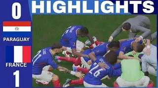 Thumbnail: HIGHLIGHTS | Paraguay vs France | FIFA World Cup 2026 Round of 16 | Football Gameplay