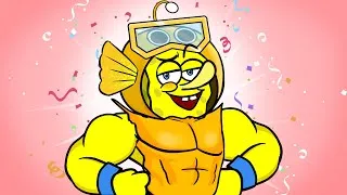 Thumbnail: ALL BodyBuilder SpongeBob ♪ TheFatRat - Stronger [Music Video]