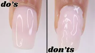 Thumbnail: DOs & DON'Ts: builder gel | how to do builder gel nails at home, how to remove builder gel