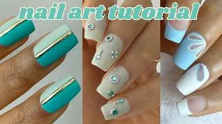 Thumbnail: 3 Spring & Summer Nail Art Designs | Easy Gel Polish Step-by-Step Tutorial