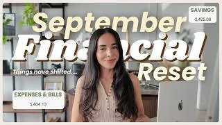 Thumbnail: SEPTEMBER FINANCIAL RESET 💸 was I successful in drastically lowering my spending???