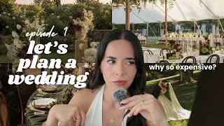 Thumbnail: THE WEDDING SERIES | EP. 1 | wedding budget, finding our venue, inspiration pinterest boards