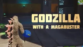Thumbnail: Fortnite Godzilla with a MegaBuster Cannon