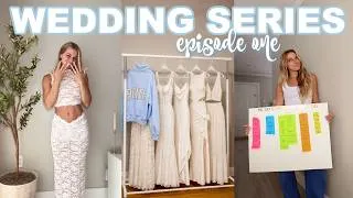 Thumbnail: WEDDING SERIES EP 1: what we're doing, making our to do list, & white dress haul