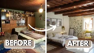 Thumbnail: Rustic Bedroom Full Renovation TimeLapse | Hungarian Countryside
