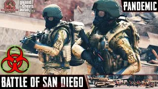 Thumbnail: Battle of San Diego | PANDEMIC | GTA 5 Zombie Movie (Machinima)