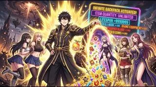 Thumbnail: His Unique SSS Talent Duplicates Anything in His Backpack Infinitely—even Beautiful Women!🎒🔥♾️